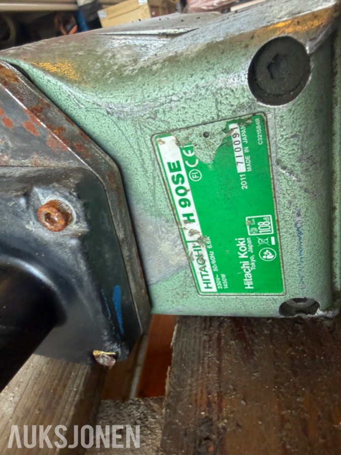 2011 Hitachi H90SE elektrisk pigghammer 1450 W