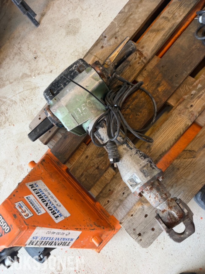 2011 Hitachi H90SE elektrisk pigghammer 1450 W