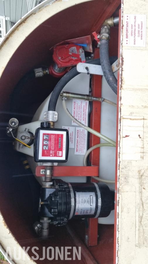 2012 1000 liter Dieseltank