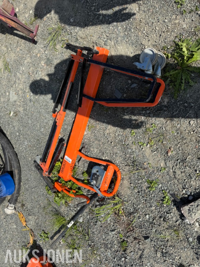 gipsheis på hjul på hjul