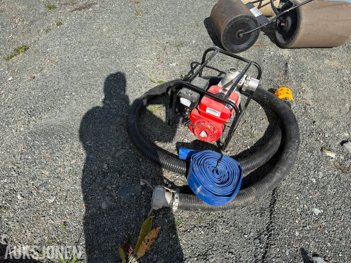 Gebe GP30 bensindrevet vannpumpe 3