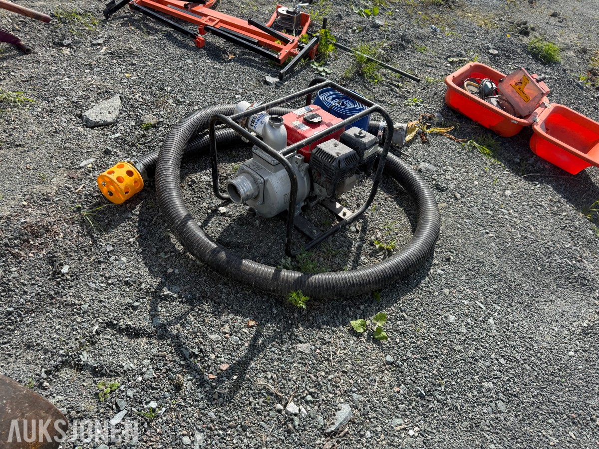 Gebe GP30 bensindrevet vannpumpe 3