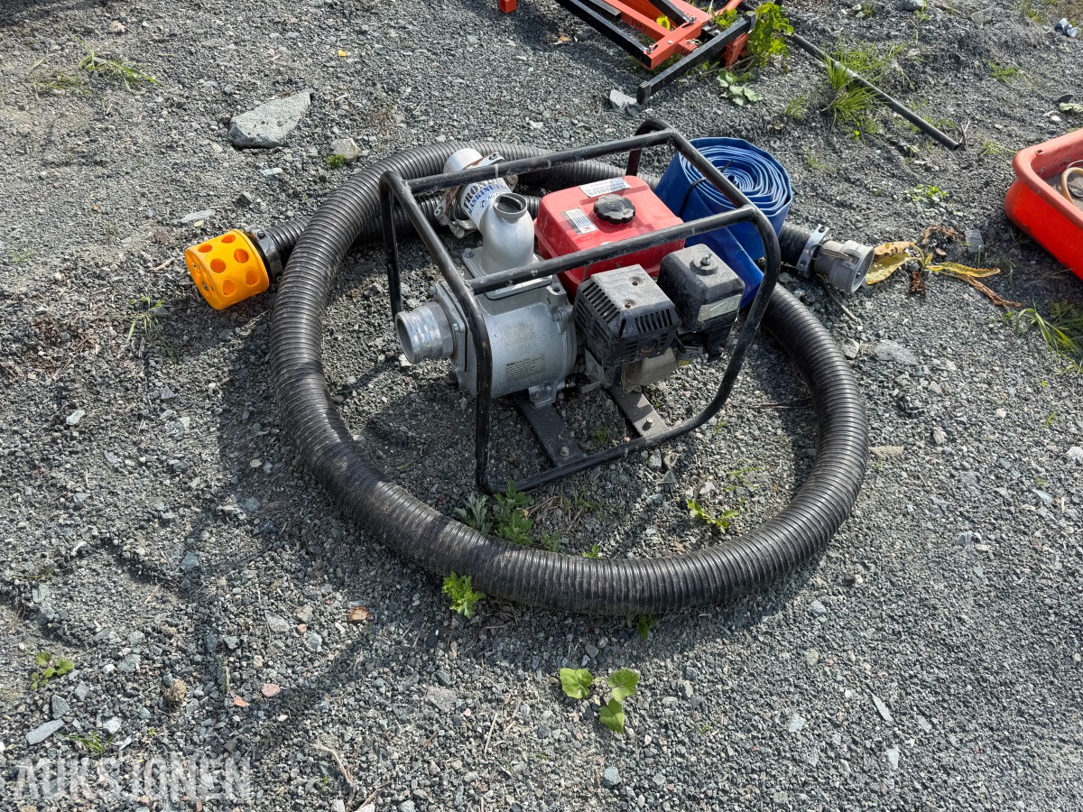 Gebe GP30 bensindrevet vannpumpe 3
