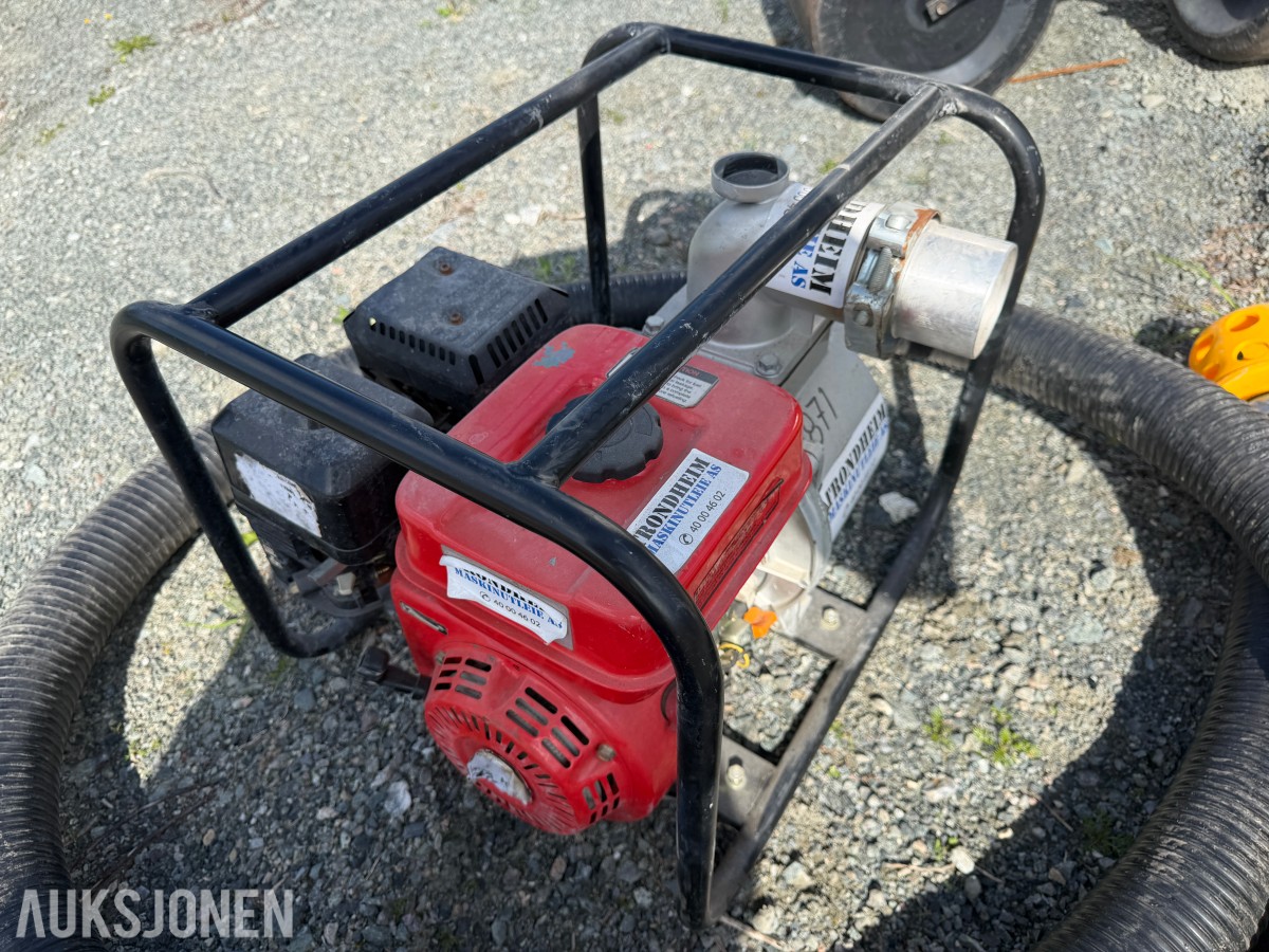 Gebe GP30 bensindrevet vannpumpe 3