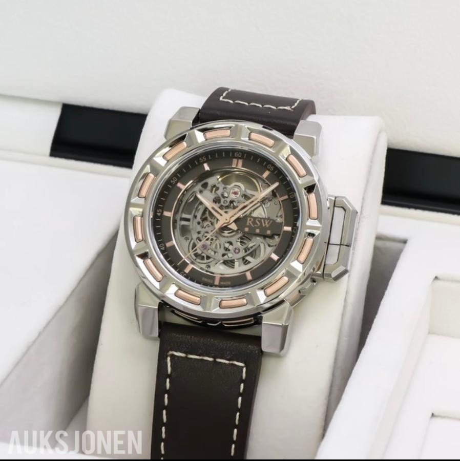 NY Klokke- RSW-High King Skeleton Limited Edition  RSW3500SK-2- 26 juveler.