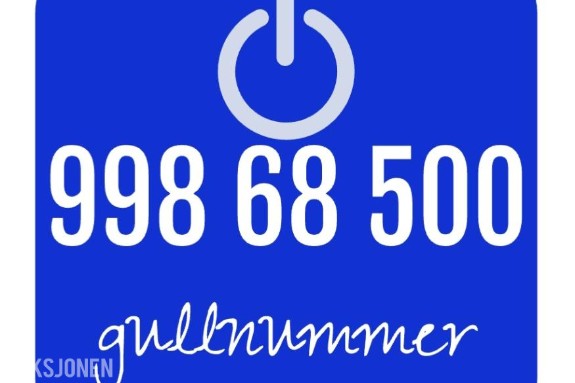 Gullnummer: 998 68 500 