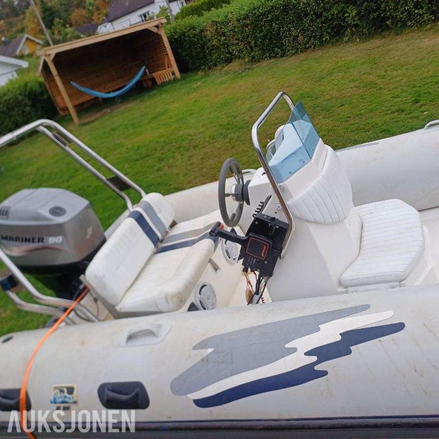 2012 Båt - 15 fot Rib - Arimar 470 med Mariner 90HK
