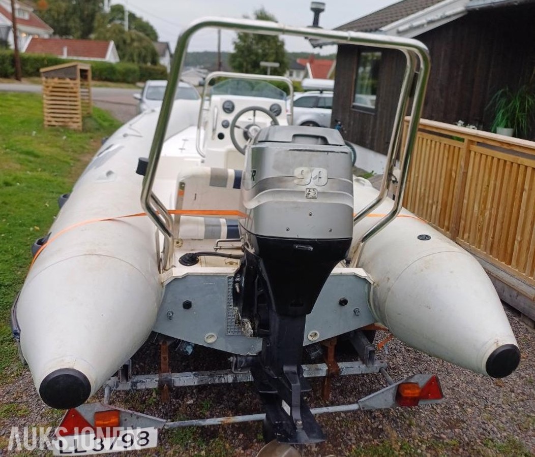 2012 Båt - 15 fot Rib - Arimar 470 med Mariner 90HK