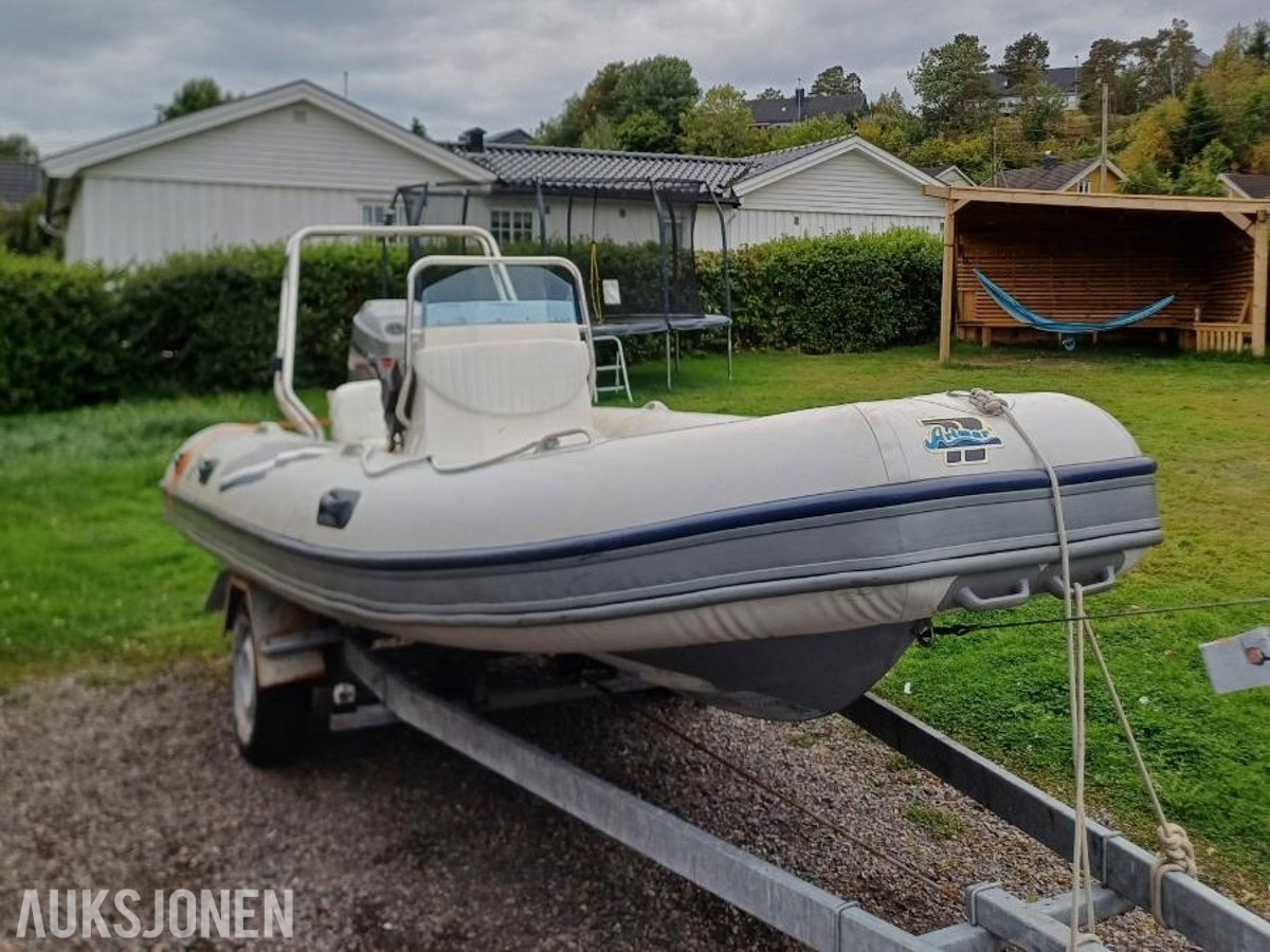2012 Båt - 15 fot Rib - Arimar 470 med Mariner 90HK