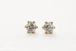 Elegance Diamantøredobber 0.60ct - Naturlige Diamanter