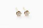 Elegance Diamantøredobber 0.60ct - Naturlige Diamanter