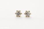 Elegance Diamantøredobber 0.60ct - Naturlige Diamanter