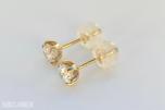 Elegance Diamantøredobber 0.60ct - Naturlige Diamanter