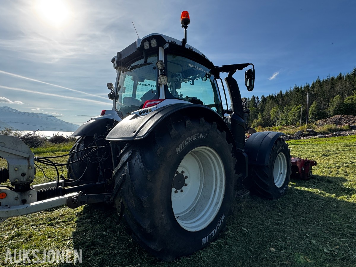 2017 Valtra N174 D - 166 hk - 50 km/t - Ålö frontlaster - EU godkjent til august 2028