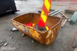 Kraftig materialkorg/løftekorg i stål 
