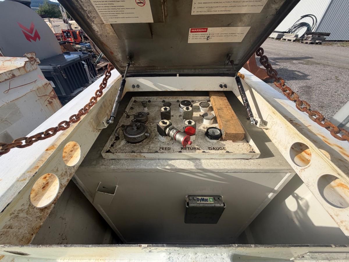 DyMac 950 liter transportabel dieseltank / drivstofftank – UN1202