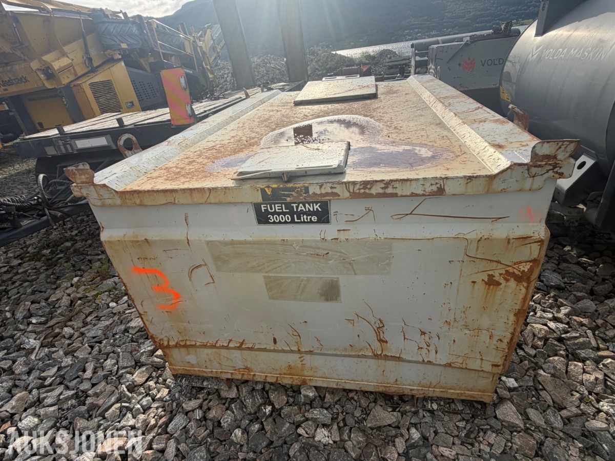 3000 liter dieseltank