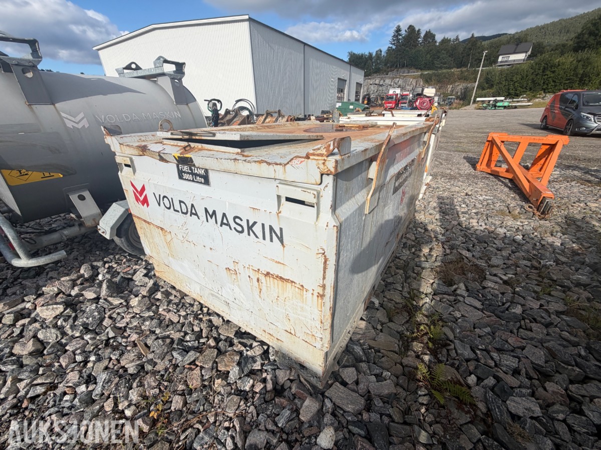 3000 liter dieseltank