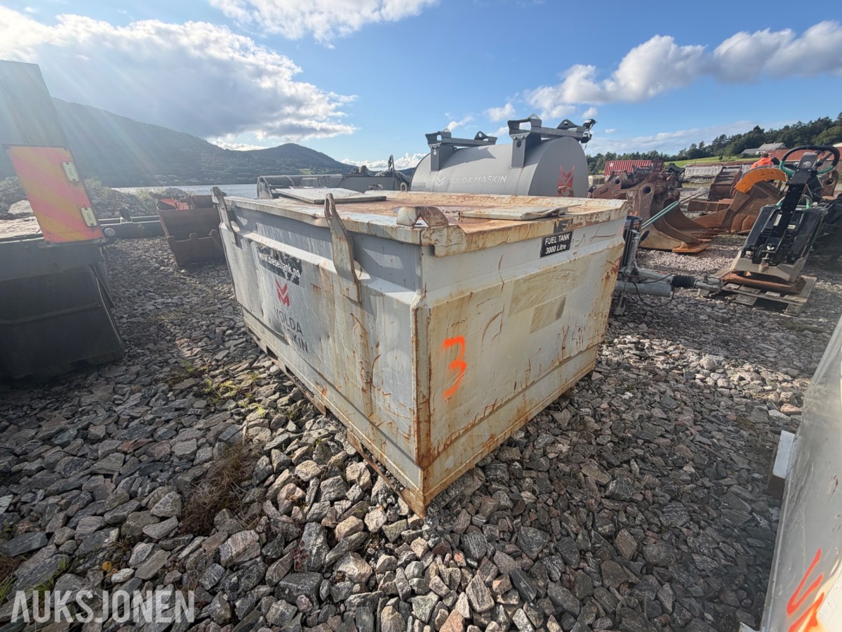 3000 liter dieseltank