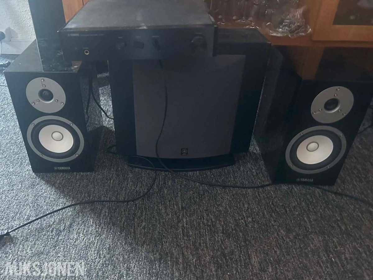 Yamaha høyttalere med subwoofer NO A-670