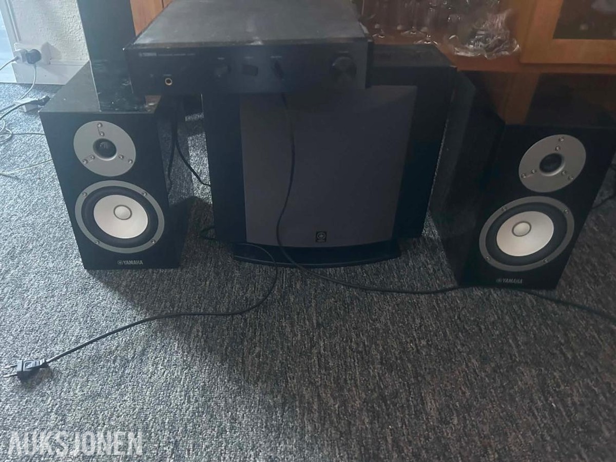 Yamaha høyttalere med subwoofer NO A-670
