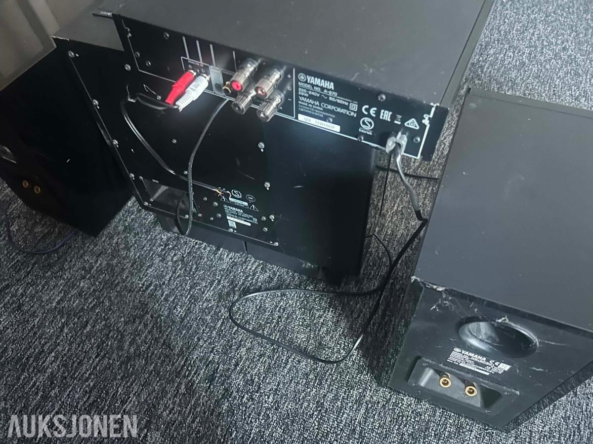 Yamaha høyttalere med subwoofer NO A-670