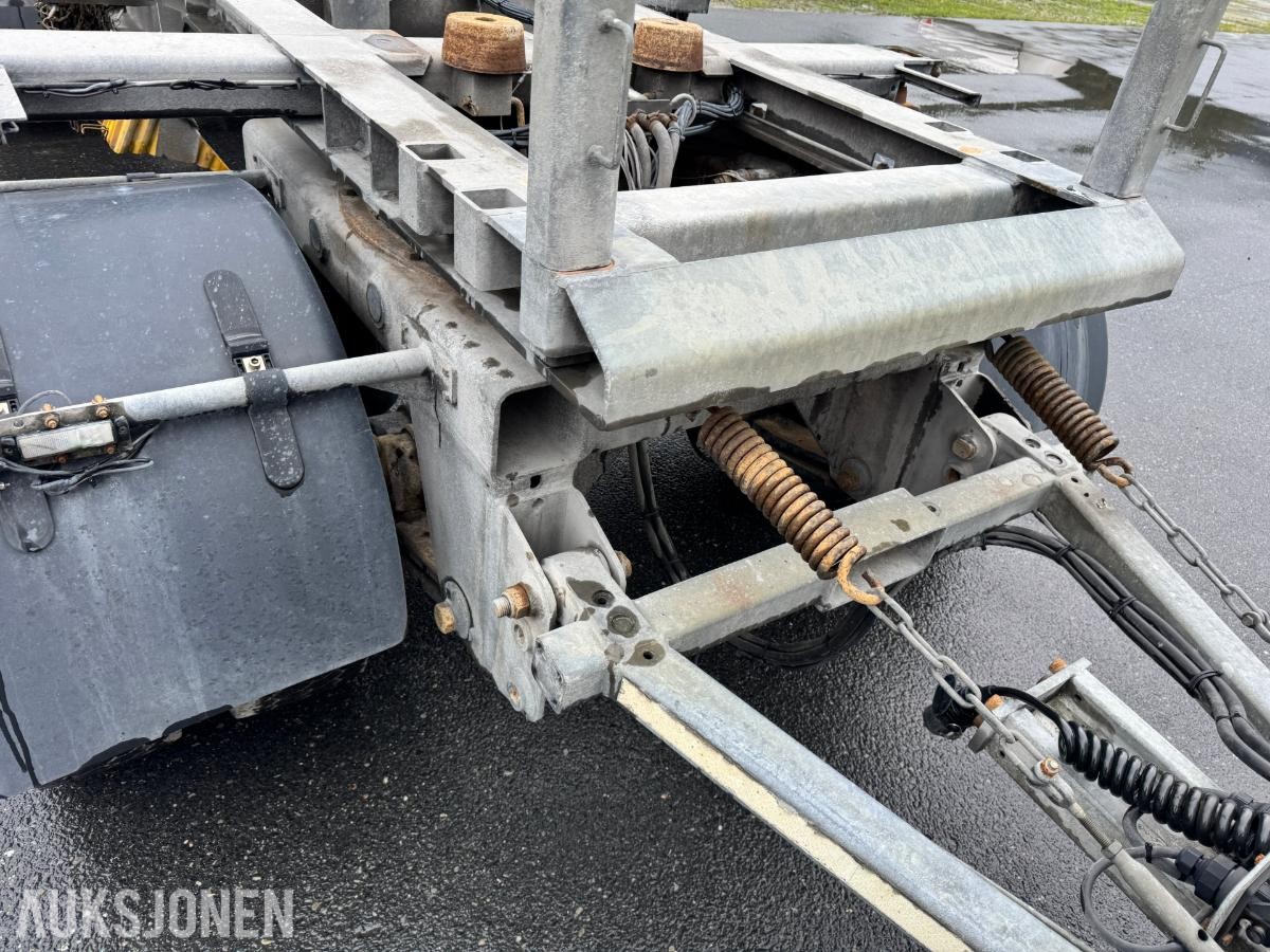 2017 Hfr 3 Axle Full Trailer containerhenger 28000 kg totalvekt