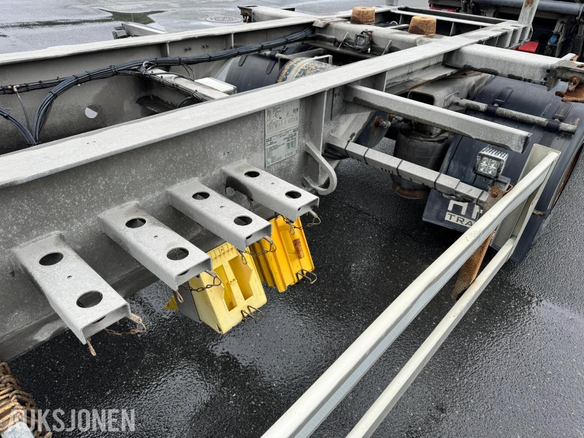 2017 Hfr 3 Axle Full Trailer containerhenger 28000 kg totalvekt