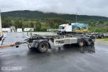 2017 Hfr 3 Axle Full Trailer containerhenger 28000 kg totalvekt