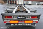 2017 Hfr 3 Axle Full Trailer containerhenger 28000 kg totalvekt