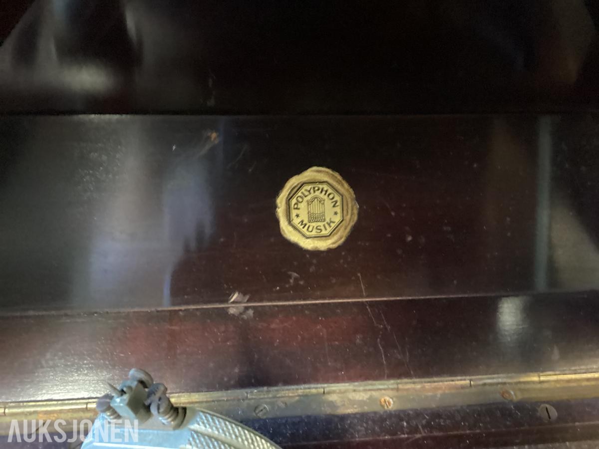 1900 Gammel sveivegramofon