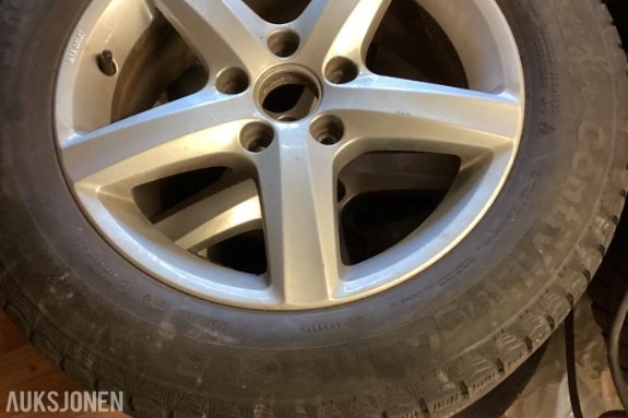 2010 Wv Beetle Vinterhjul - Continental 215/60 -16 ET 42