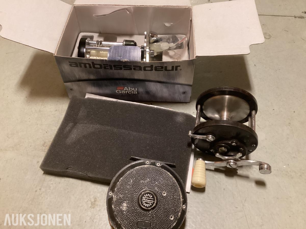 2000 Abu Garcia Ambassadeur sevenpluss - Diverse fiske sneller