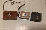 1900 Brownie Filmkamera 8 mm og et gammel fotoapparat