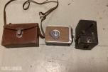 1900 Brownie Filmkamera 8 mm og et gammel fotoapparat