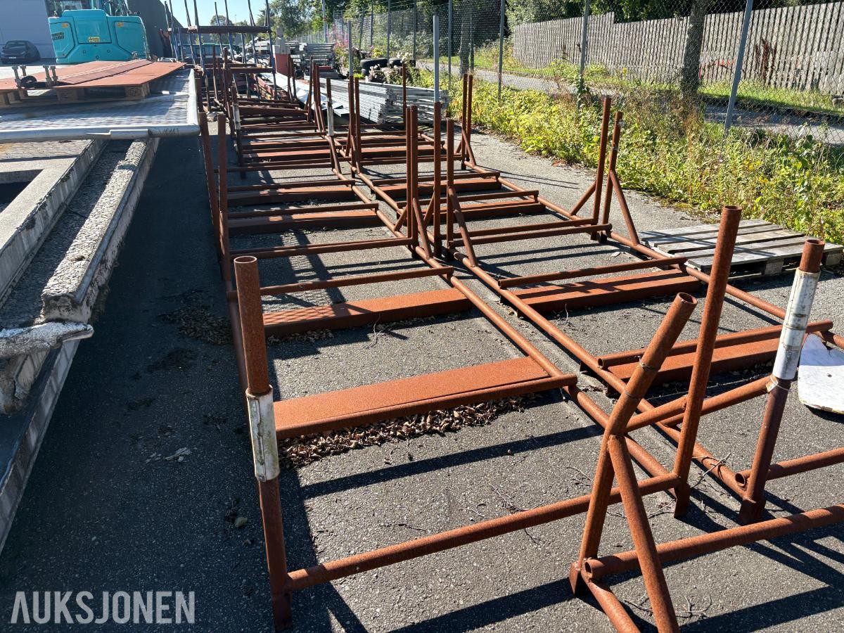 lager og transportstativer i stål