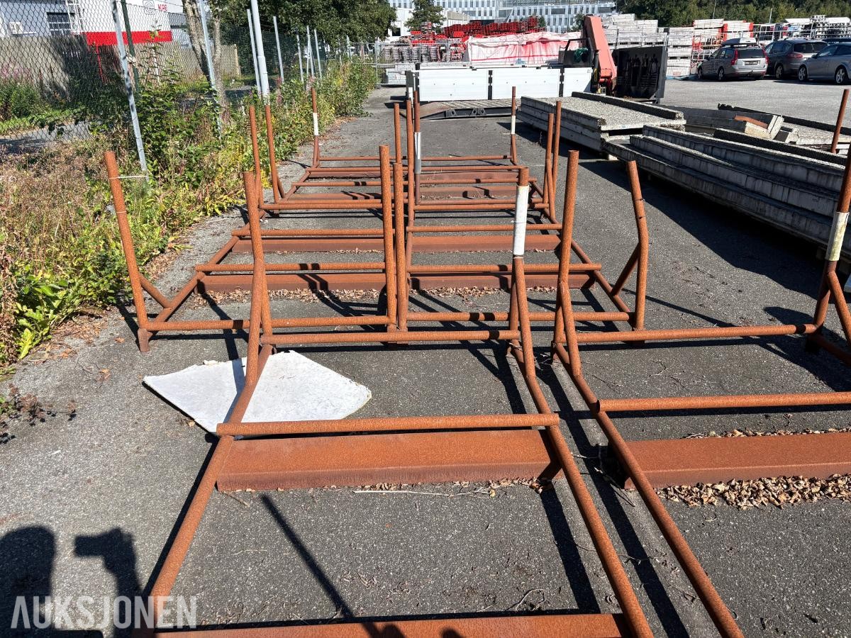 lager og transportstativer i stål