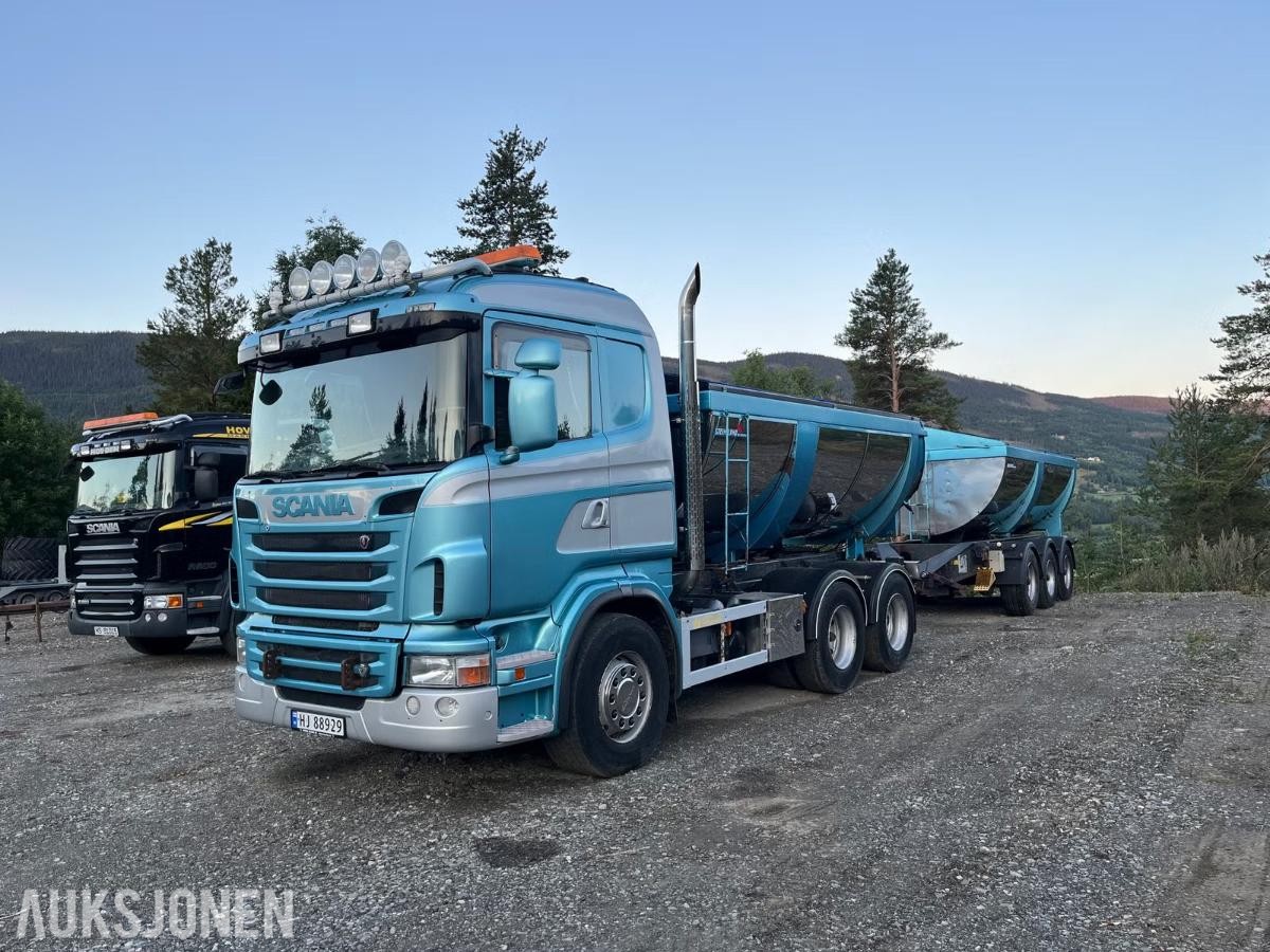 2011 Scania R620 6x4 med Renders tippkjerre