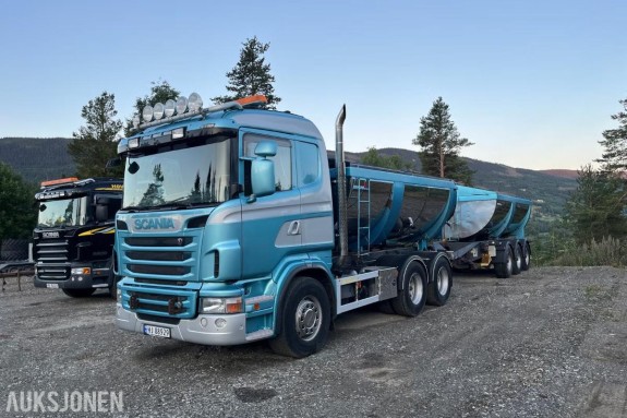 2011 Scania R620 6x4 med Renders tippkjerre