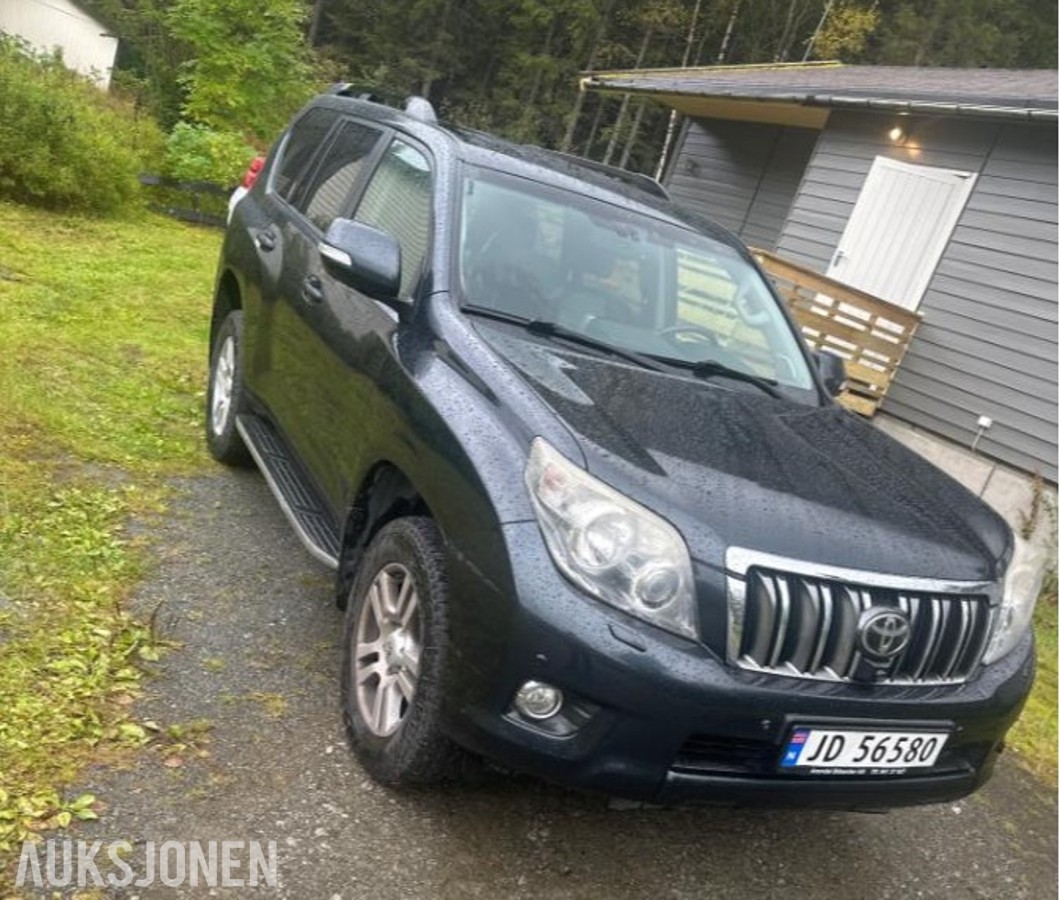 2010 Toyota Land Cruiser 3.0 diesel 4x4, Automat, Cruisekontroll, Ryggekamera