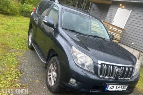 2010 Toyota Land Cruiser 3.0 diesel 4x4, Automat, Cruisekontroll, Ryggekamera