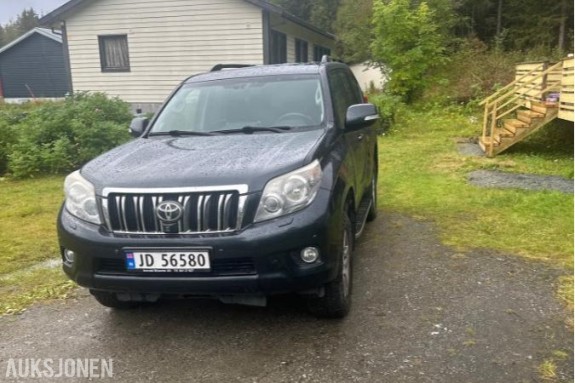 2010 Toyota Land Cruiser 3.0 diesel 4x4, Automat, Cruisekontroll, Ryggekamera
