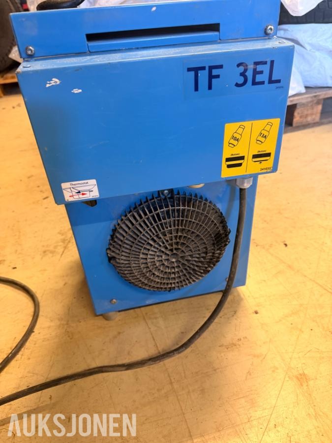 El Bjørn  TG 3 Varmluftvifte/byggvifte 