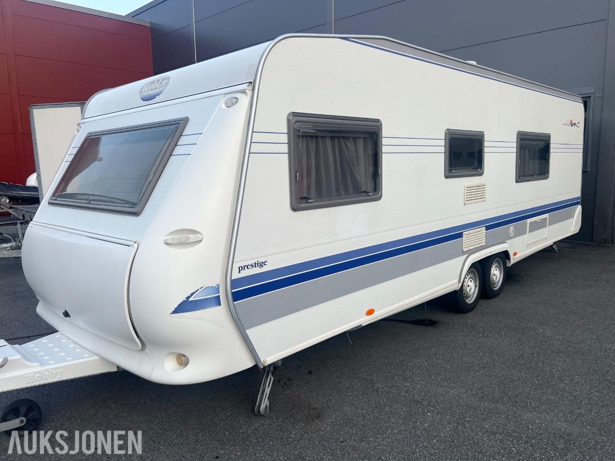 2006 Hobby Prestige campingvogn varmekabler trumavifte