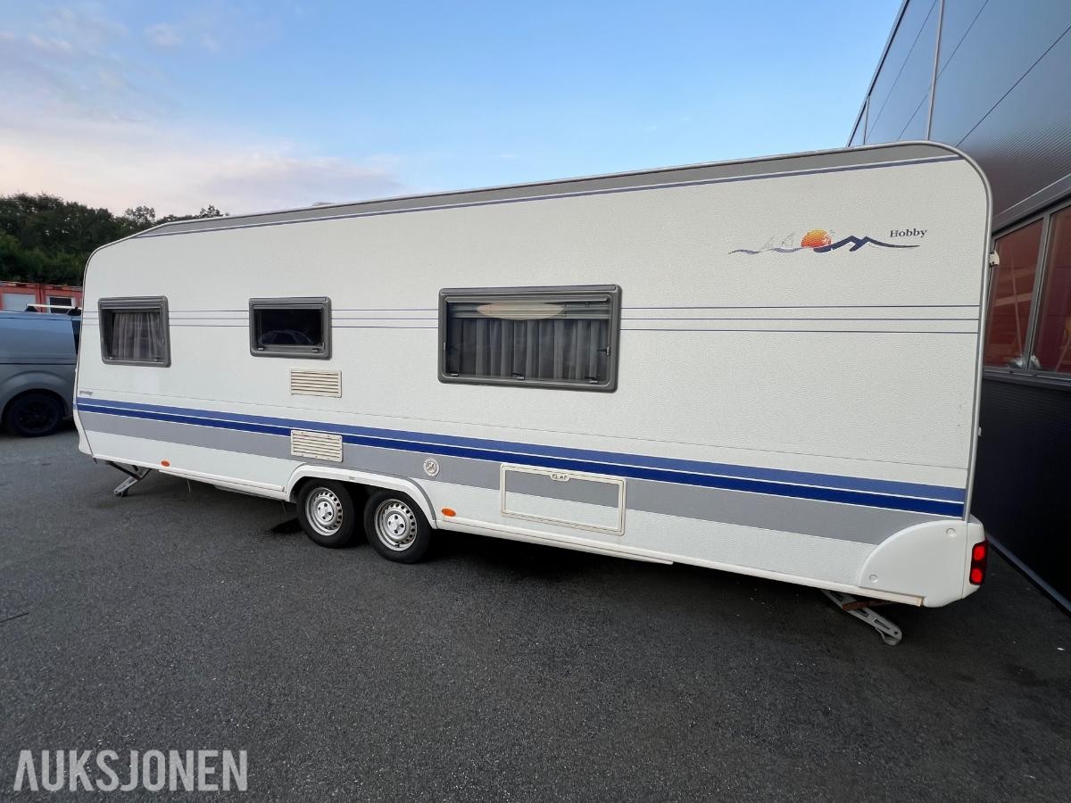 2006 Hobby Prestige campingvogn varmekabler trumavifte