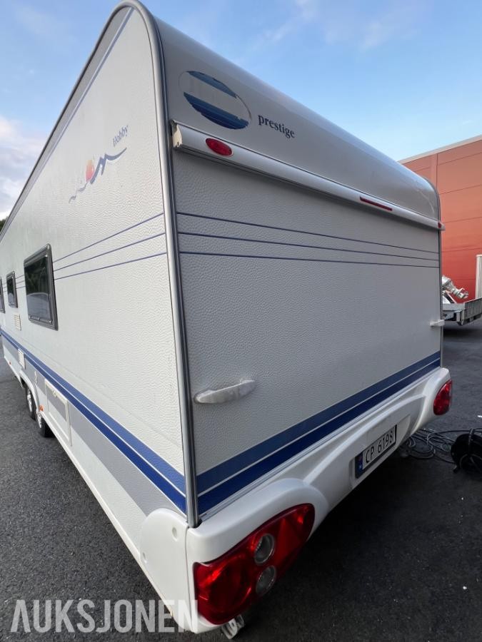 2006 Hobby Prestige campingvogn varmekabler trumavifte