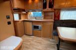 2006 Hobby Prestige campingvogn varmekabler trumavifte