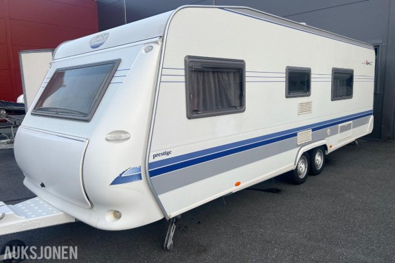 2006 Hobby Prestige campingvogn varmekabler trumavifte