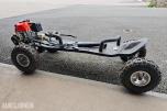 SkaterX Bensindrevet terrengskateboard 49cc – 2-takt – starter og kjører