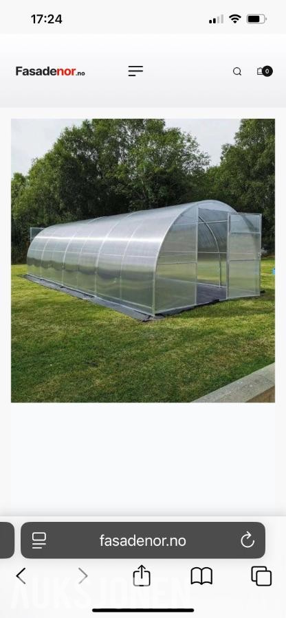 2026 TUNELLDRIVHUS 10x4 METER 1040